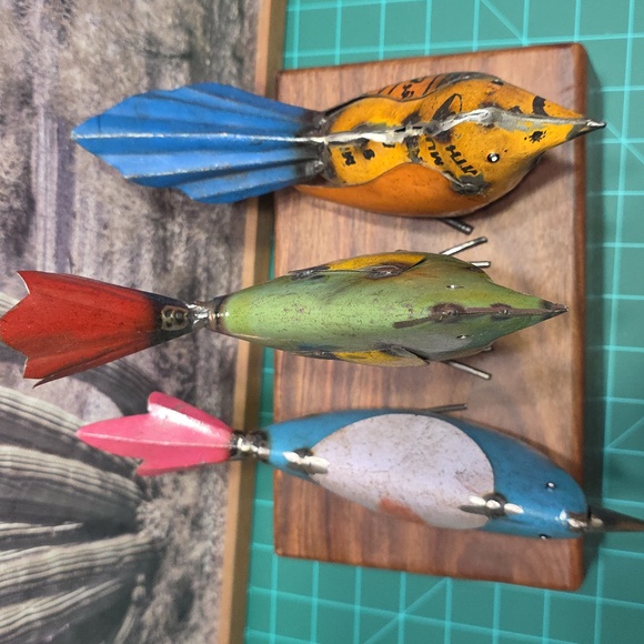 Sundance Colorful Metal Bird Sculptures - Picture 9 of 9